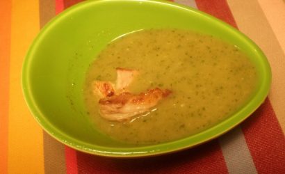 Soupe de Sorcière #1 la Douce amère, une soupe de pissenlit et courgettes