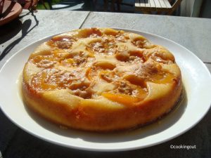 Fondant aux abricots et au toffee