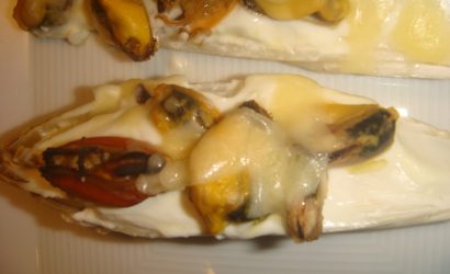 Endives al dente aux moules et au cheddar