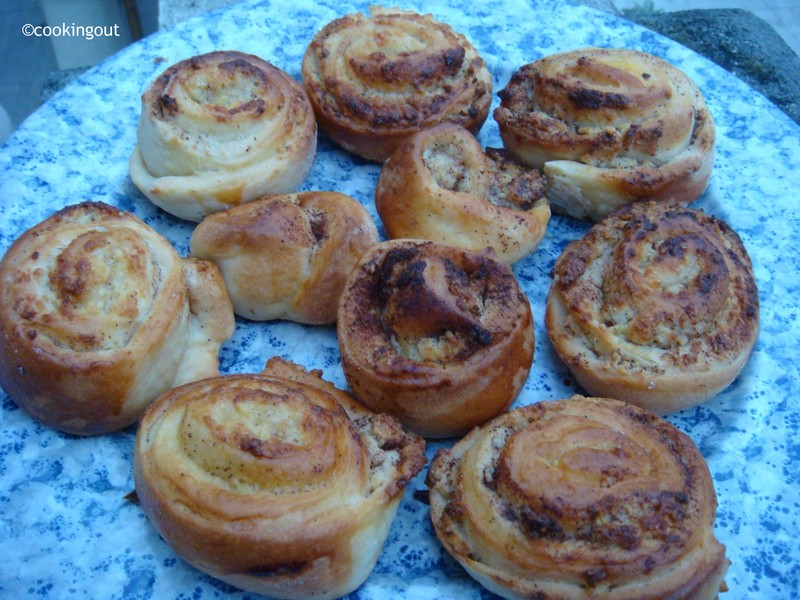 Kanelbullar ; brioches suédoises à la cannelle et pâte d’amande