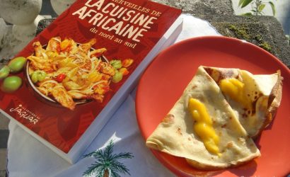 recette de crêpes à l'Africaine provenant d'un livre de cuisine africaine