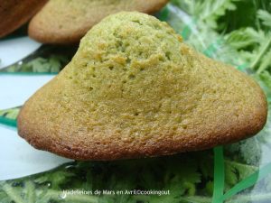 madeleines matcha yuzu à la japonaise