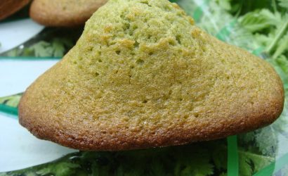 madeleines matcha yuzu à la japonaise