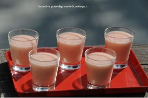 Smoothie poire & grenade