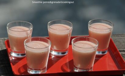 Smoothie poire & grenade