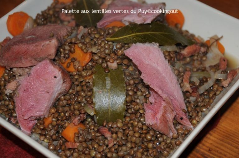 Traditionnelle palette aux lentilles