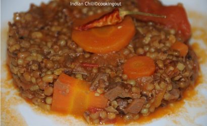 Chili indien aux minis haricots