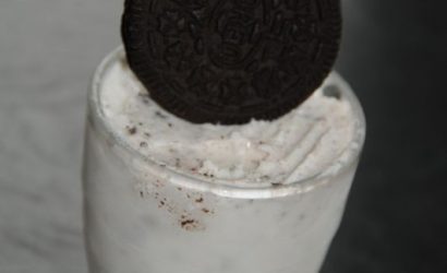 Semi freddo aux oreos, blanco y negro