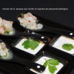  Recette d'une très belle mise en bouche pour les fêtes, réalisez un tartare de Saint Jacques aux litchis et son espuma blanche