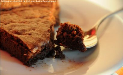 La recette de gâteau au chocolat de Zoé