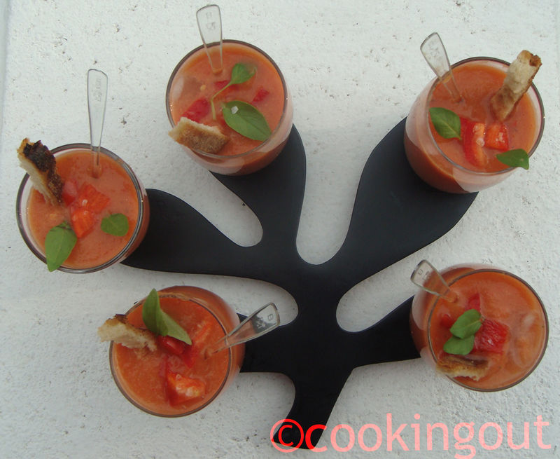 Le Gaspacho d’Elise, ou comment faire cuisiner les adolescents