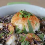 Salade de champignons, pamplemousse et estragon 