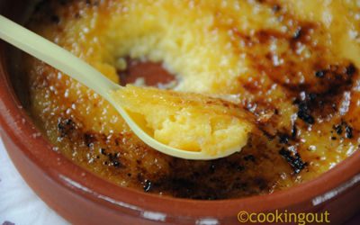 Crème brûlée à la bergamote et au safran -