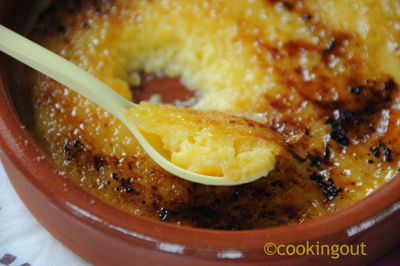 Crème brûlée à la bergamote et au safran -