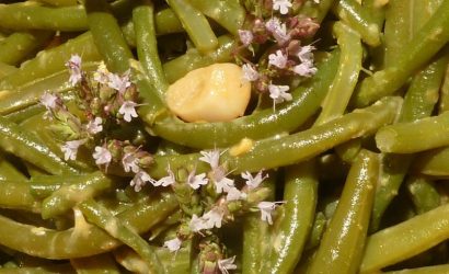 haricots verts sauce poulette