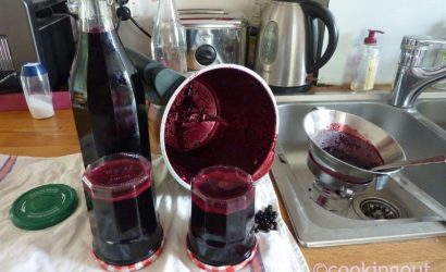 Sirop de baies de sureau cuvée 2011 et confit de baies de sureau au Thermomix en bonus