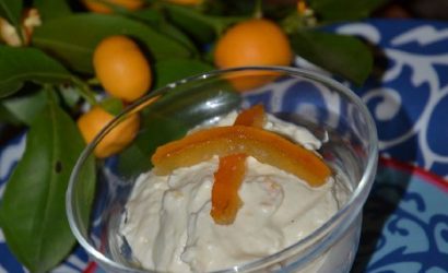 Mousse de petits suisses au calamondins