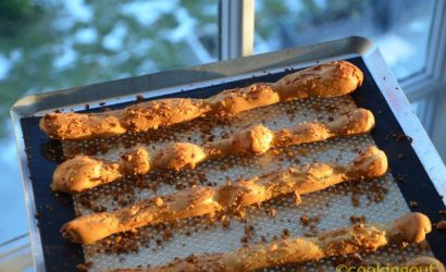 Fingers chouquettes aux pépites d'érable et noix