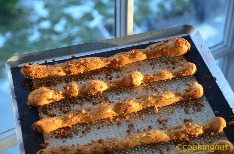 Fingers chouquettes aux pépites d'érable et noix