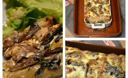 recette de Cannelloni au sanglier et champignons