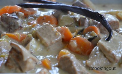 Blanquette de veau à la vanille, l'or noir, ma recette pleine de bon sens