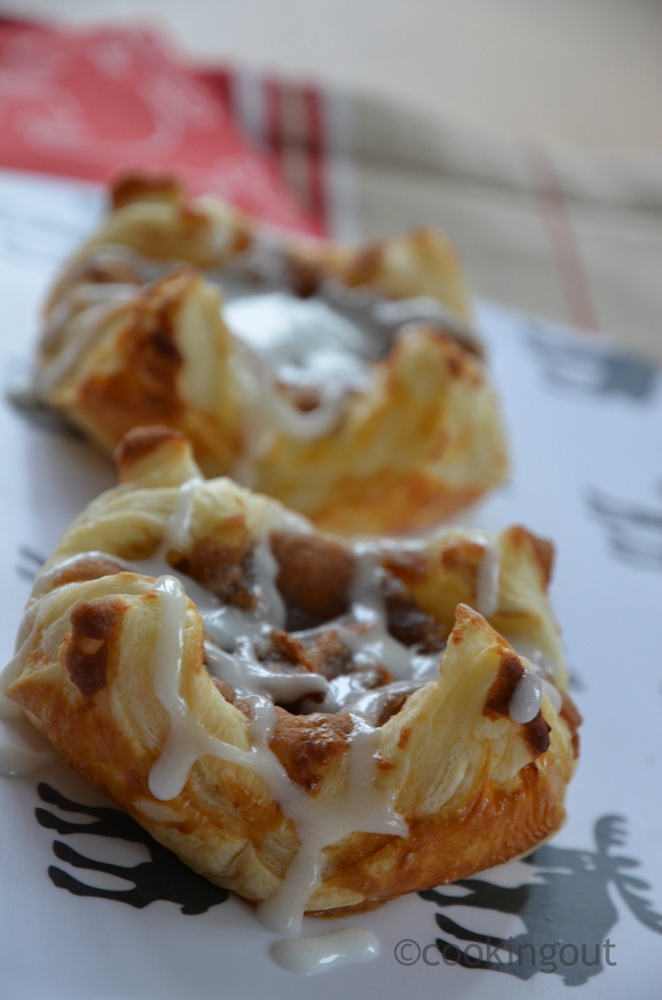 Danish pastry à la crème de marron