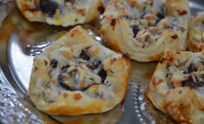 Recette de Danish pastry petit suisse et chocolat noisette.