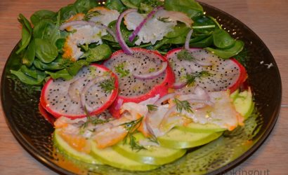 fruits & fish salad