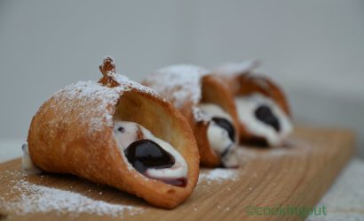 Cannoli siciliens des bouchées de douceurs