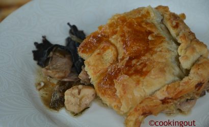 Tourte de lapin aux champignons ou autrement dit "rabbit pie"  encore un plat pour les smalas !