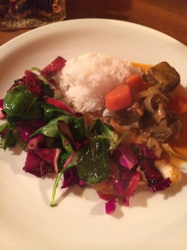 Ragout d'élan au vin blanc, recette suédoise