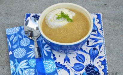 recette de soupe très agréable, velouté de fenoui