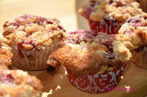 Gâteaux crousti moelleux à la cerise