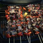 recette estivale de brochettes de sanglier à cuire au BBQ