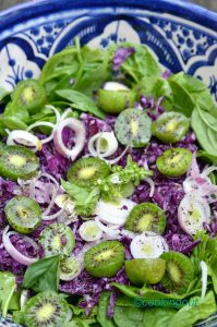 Salade vitaminée aux Nergi