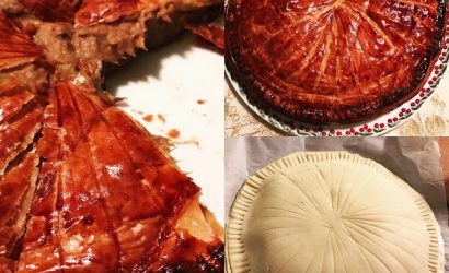 La galette des rois salée à la butternut et viande de pot au feu