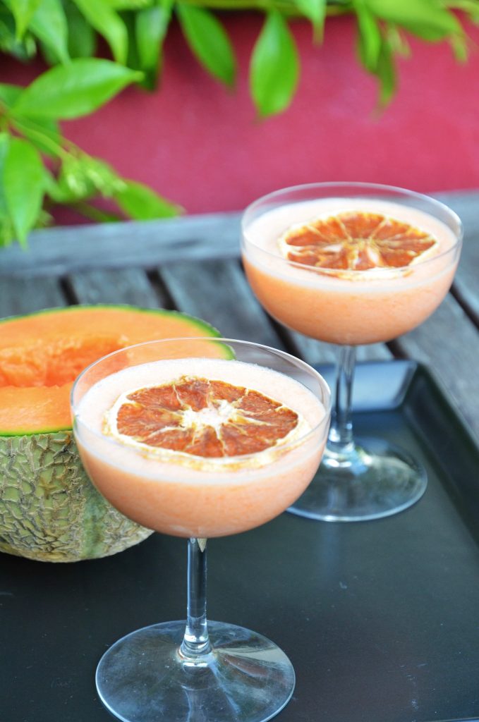 Cocktail Daïquiri à base de jus de Melon frais et de rhum