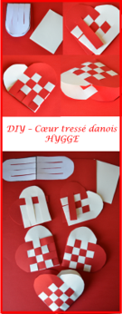 Coeur tresse DIY