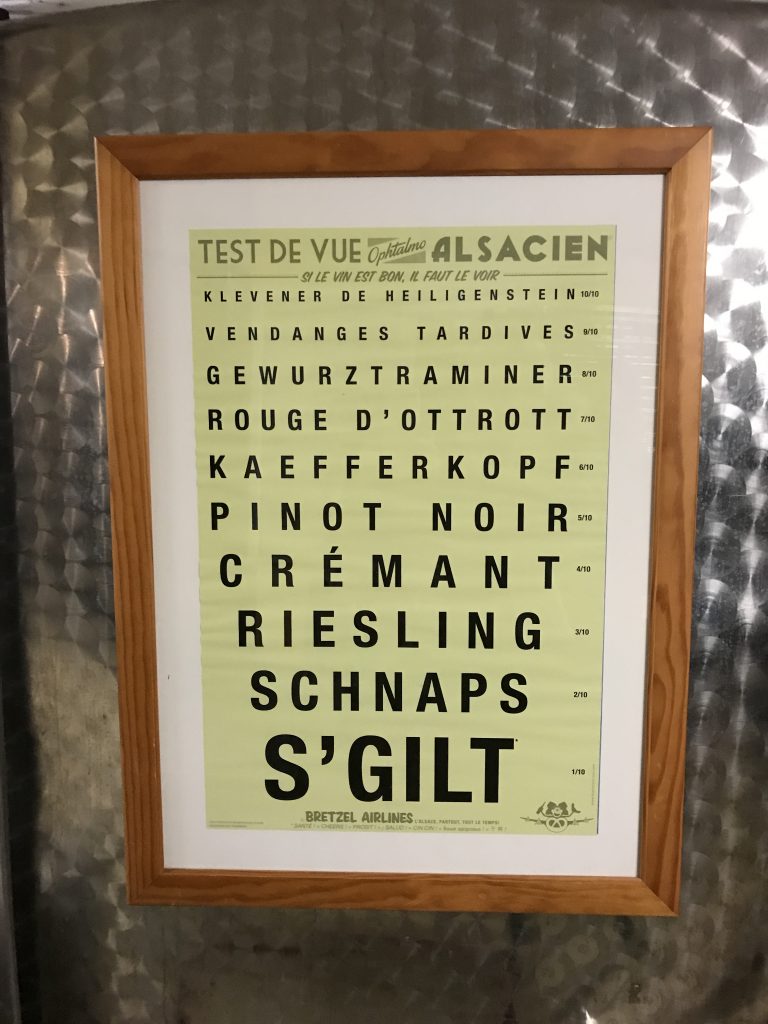 Vins d'Alsace vocabulaire