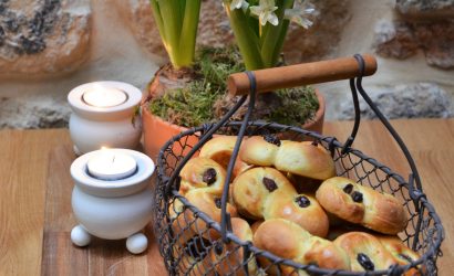 Lussekater gateaux de la sainte Lucie