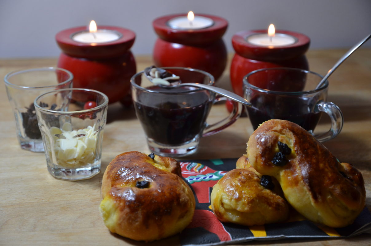 Lussekater et glögg de la sainte lucie recettes traditionnelles de Sankta Lucia