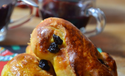 lussekatter les brioches au safran de Sankta Lucia