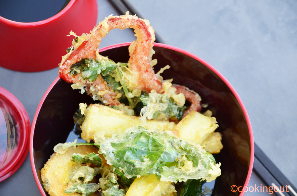 La tempura est LA recette de de légumes japonais