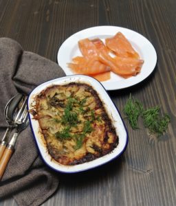 Recette de gratin de saumon nordique