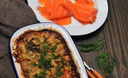 Laxoudding le gratin de saumon nordique pour les fêtes de Pâques