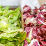 marché de Courbevoie- salade pour accompagner le Steak and kidney pie