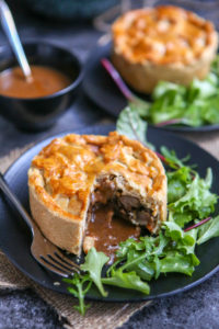 steak and kidney pie prête à la dégustation