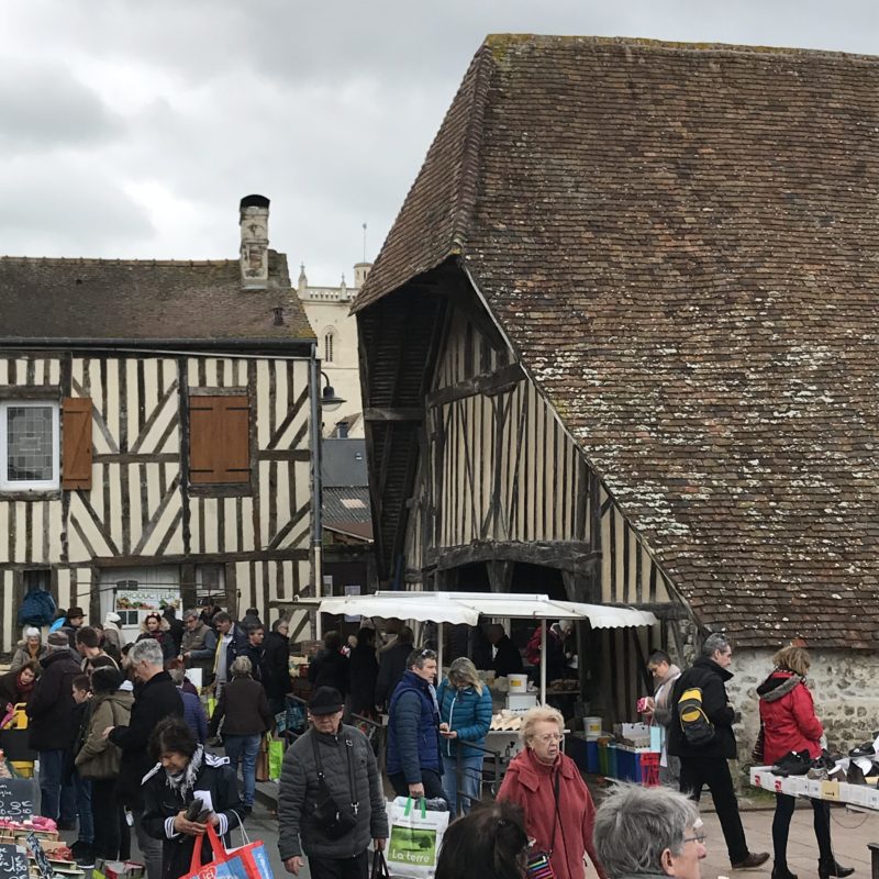 Marché normand de Dives sur mer