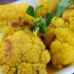 Recette de chou fleur au curcuma pour le mois jaune de février