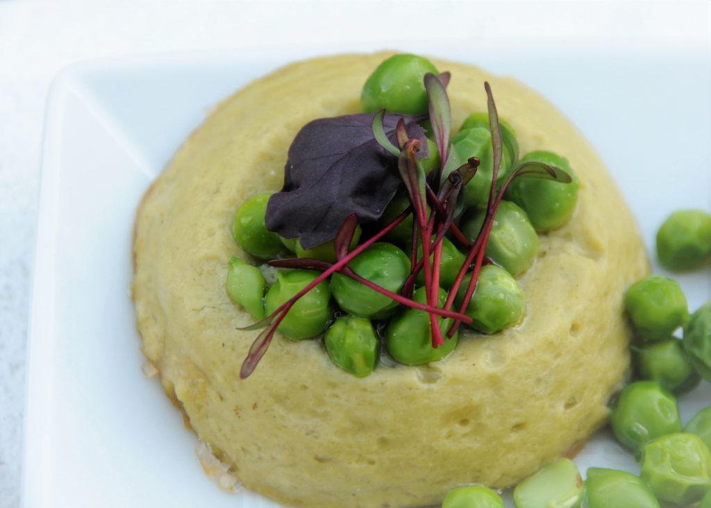 Flan di bacelli ou comment j'ai utilisé les cosses de petits pois  (piselli)